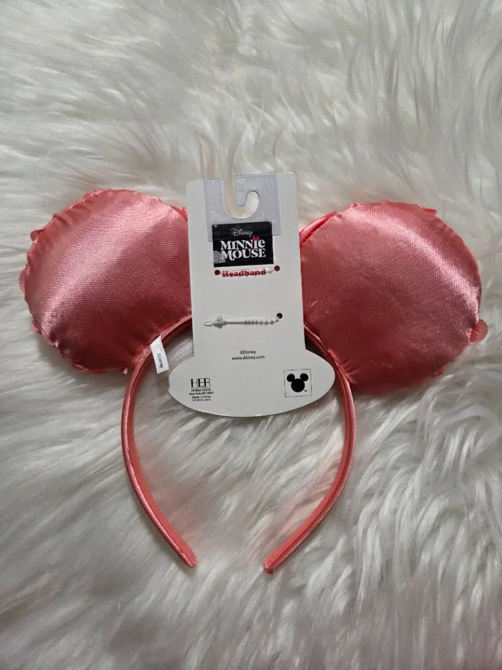 Rose Petal Design Minnie Mouse Ears